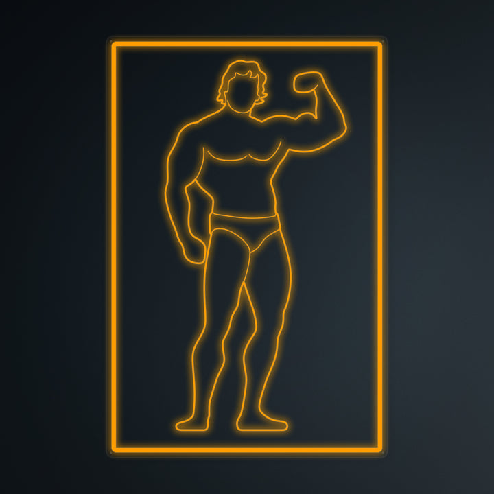 "Sports Bodybuilding Gym" Mini Neon Sign