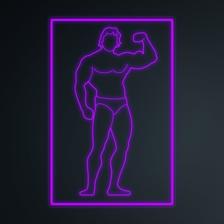 "Sports Bodybuilding Gym" Mini Neon Sign