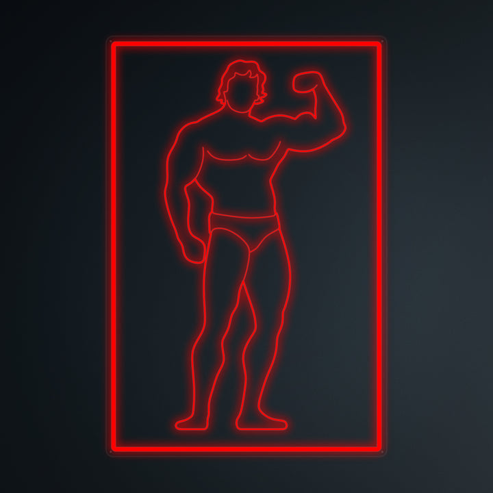 "Sports Bodybuilding Gym" Mini Neon Sign