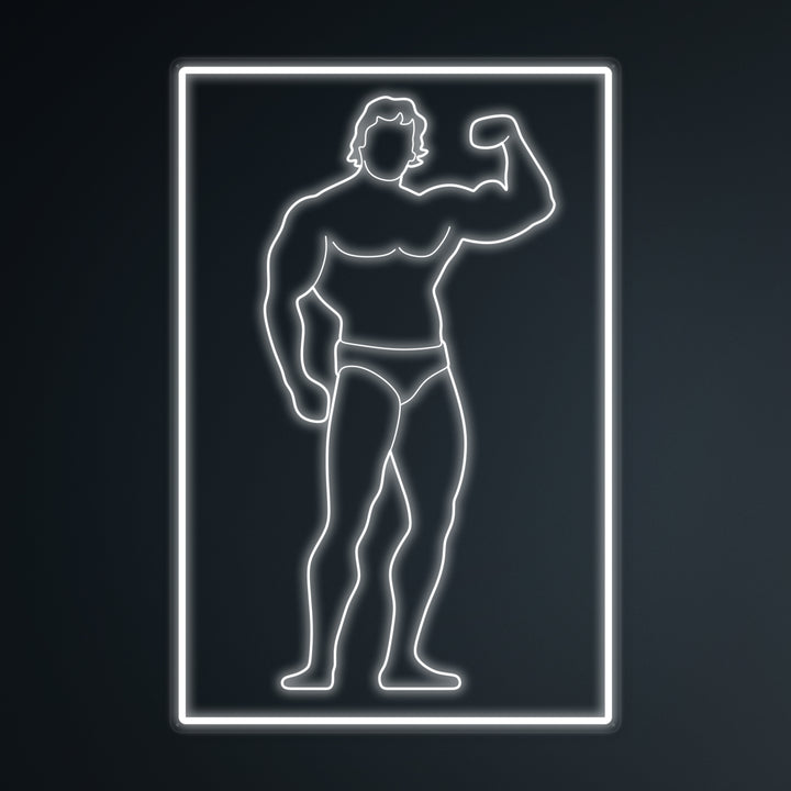 "Sports Bodybuilding Gym" Mini Neon Sign
