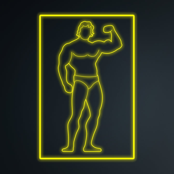 "Sports Bodybuilding Gym" Mini Neon Sign