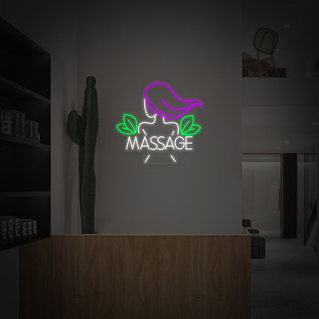 "Thai Massage Beauty Salon" Neon Sign