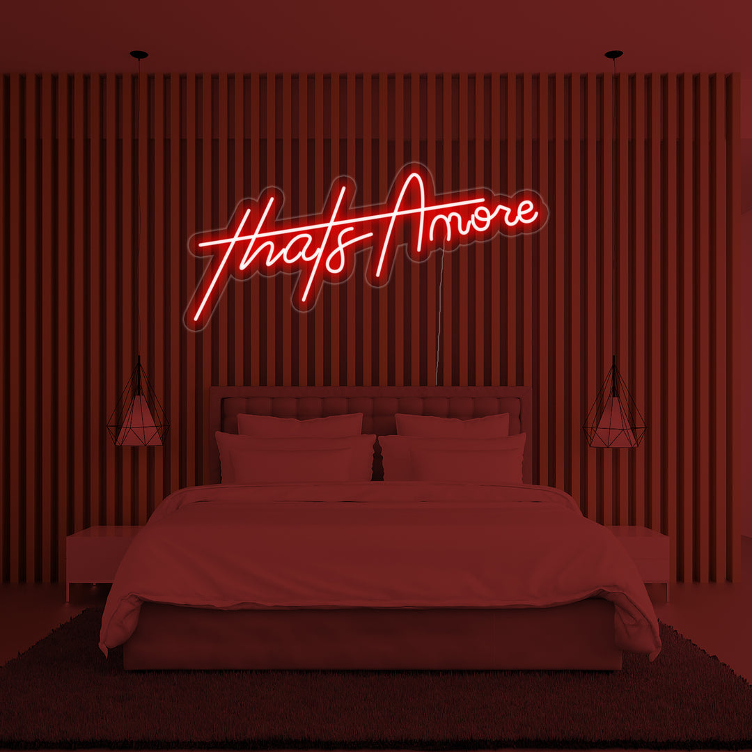 "Thats Amore" Neon Sign
