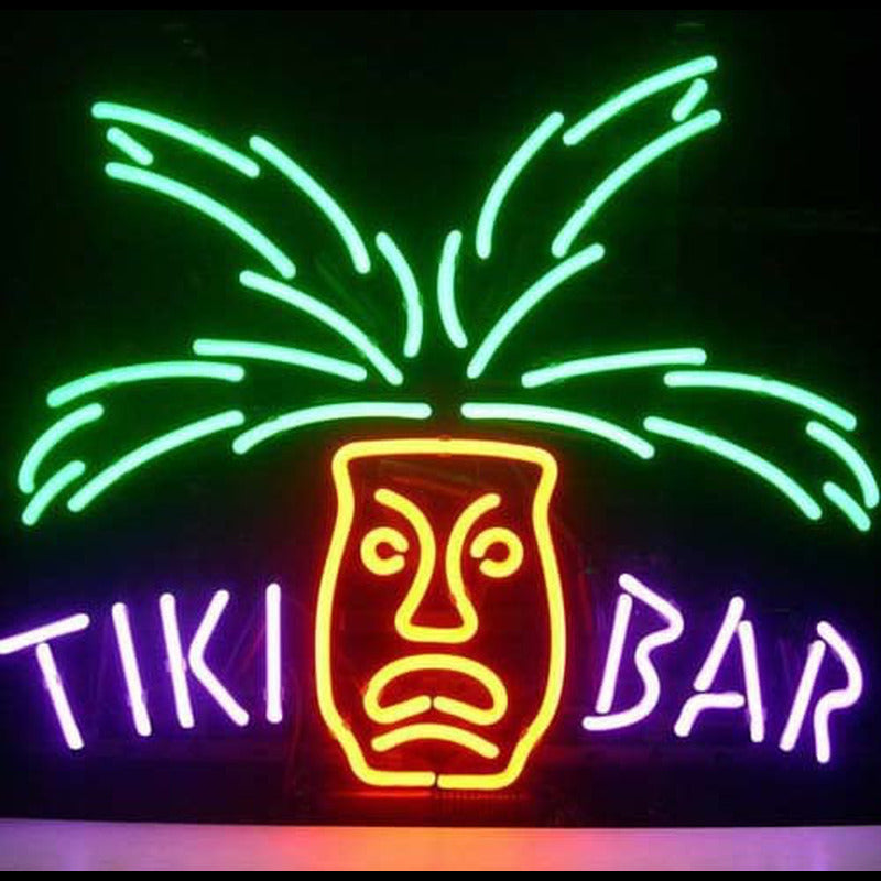 Tiki Bar Neon Sign, Tiki Bar Decor, Tiki Bar Gifts, Tiki Wall Sign