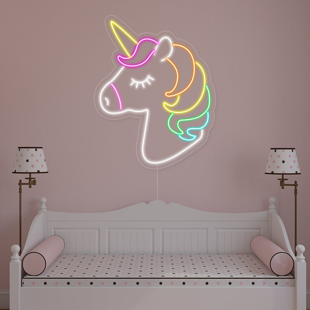 Unicorn Neon Sign, Unicorn Wall Light, Unicorn Neon Light