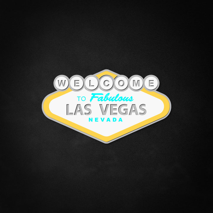 "Welcome To Fabulous Las Vegas" Neon Like Sign