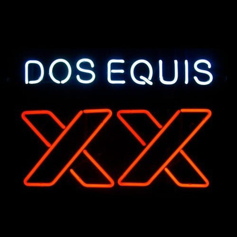 "Xx Dos Equis" Neon Sign, Dos XX Neon Sign, Dos Equis Bar Neon Sign