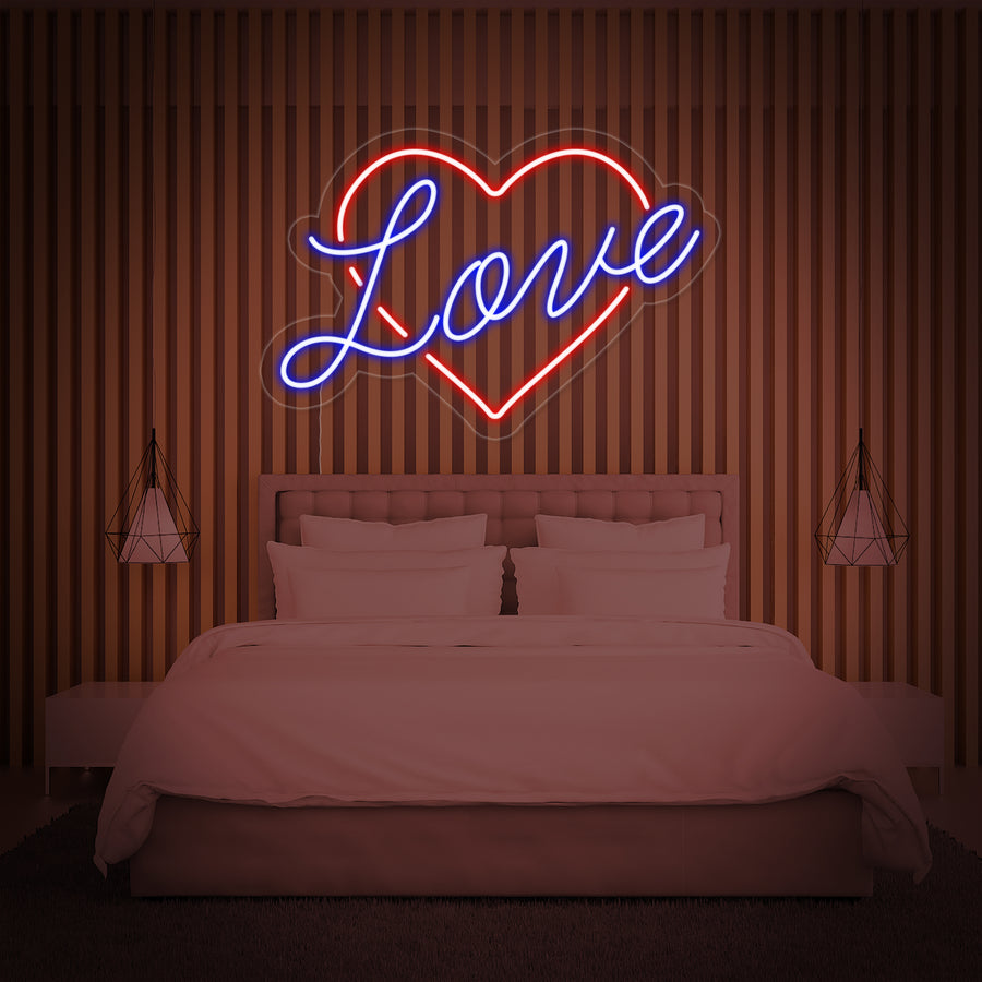 "Love Heart" Neon Sign