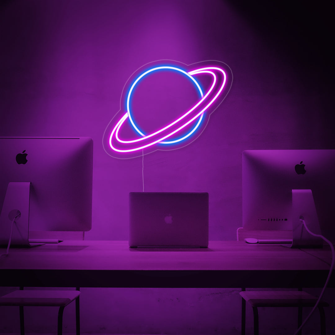 "Universe Planet" Neon Sign