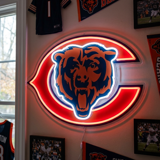 Da Bears After Dark: 5 Chicago Bears Neon Sign Ideas