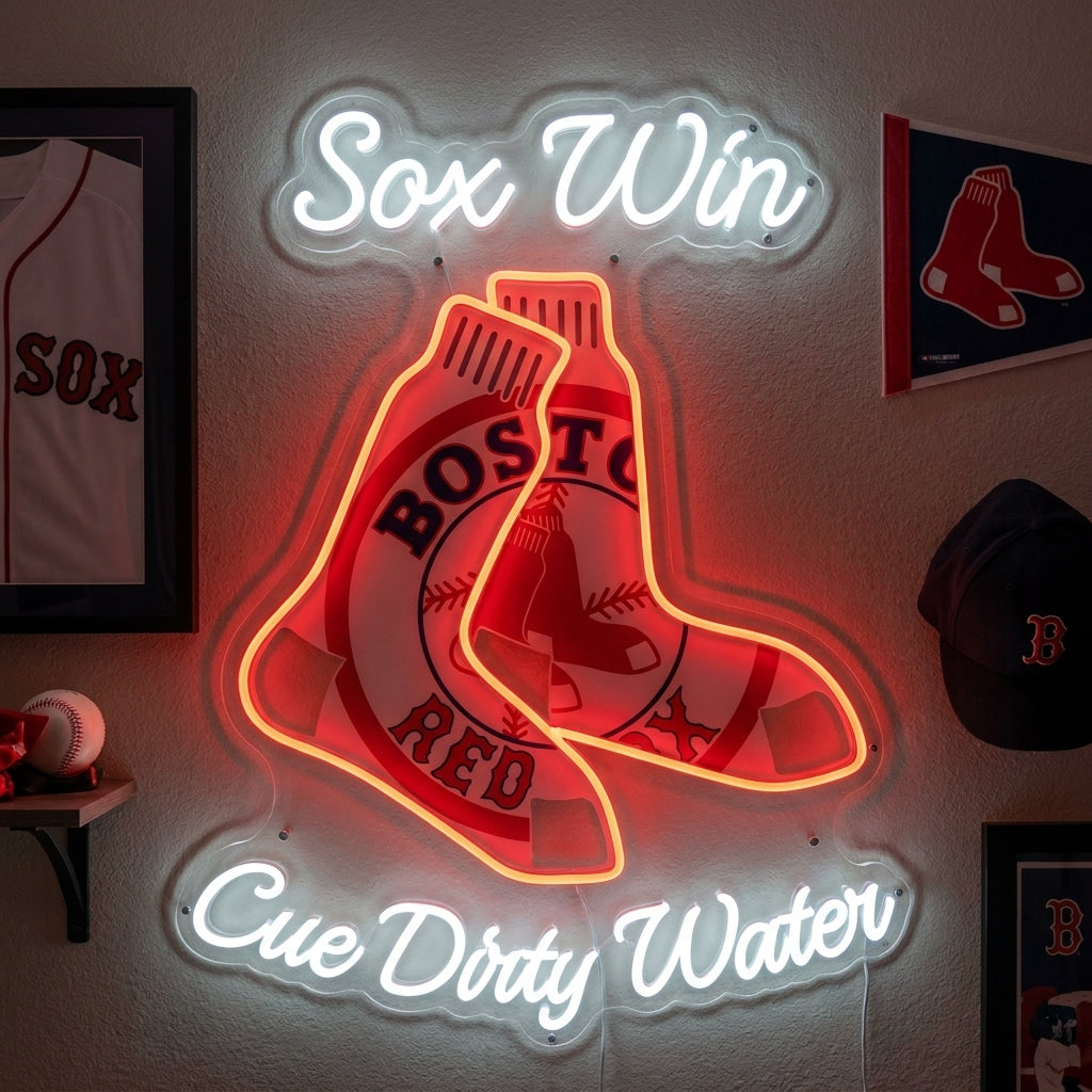 Fenway Nights at Home: 5 Boston Red Sox Neon Signs with Local Character