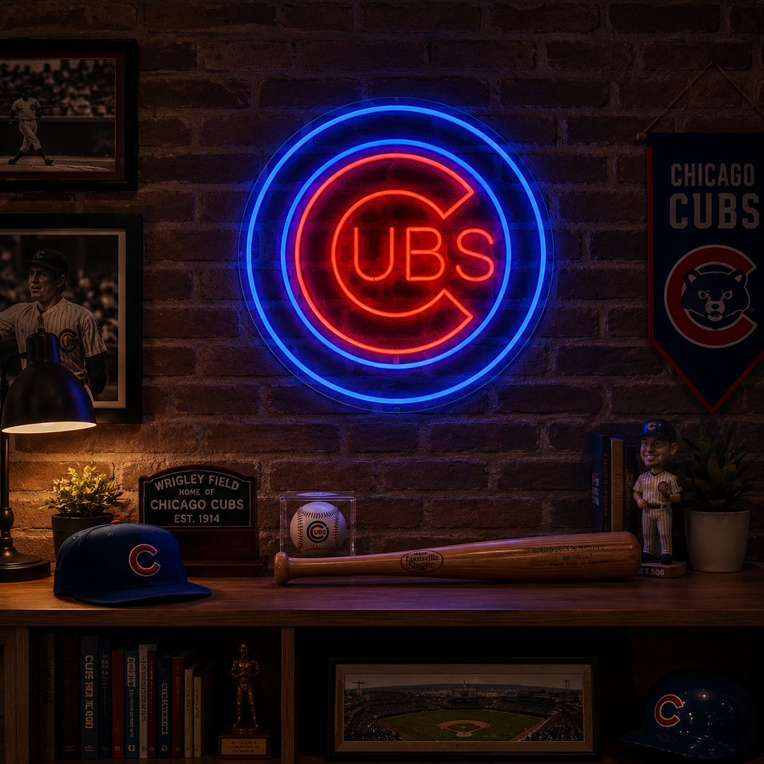 Chicago Cubs Neon Sign Ideas: Bring Wrigleyville Energy Home