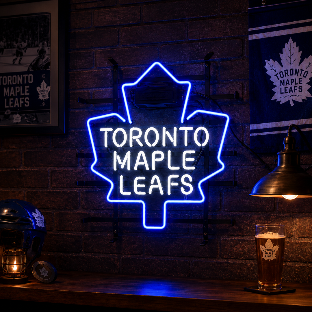 4 Toronto Maple Leafs Neon Signs for Game Night