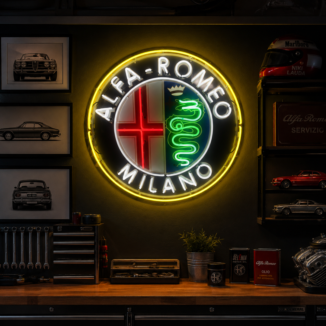 Best Garage Neon Signs for Car Lovers and Automotive Spaces