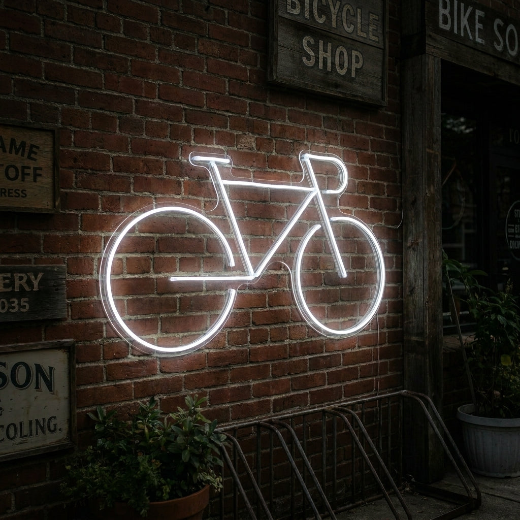"Bicycle" Neon Sign