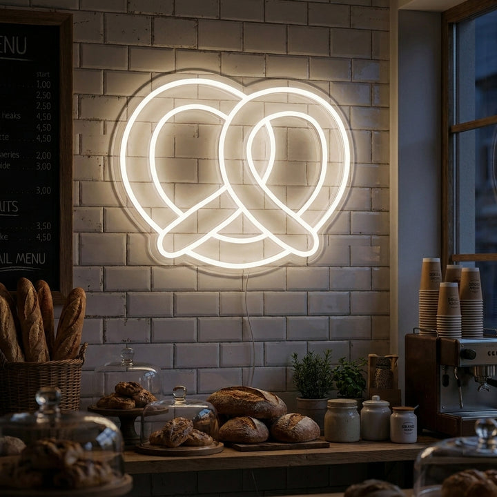 "Pretzel" Neon Sign