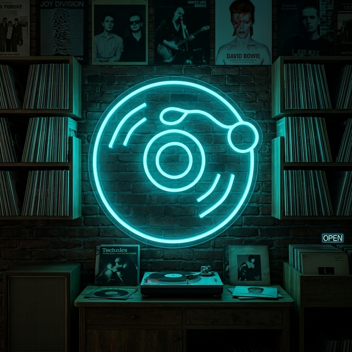 "Vinyl" Neon Sign