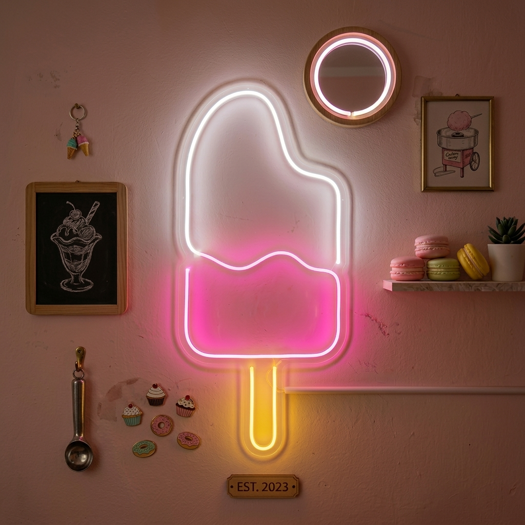 "Popsicle" Neon Sign