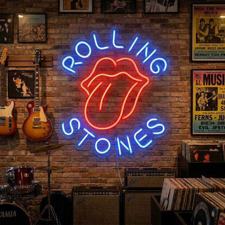 "Rolling Stones" Neon Sign