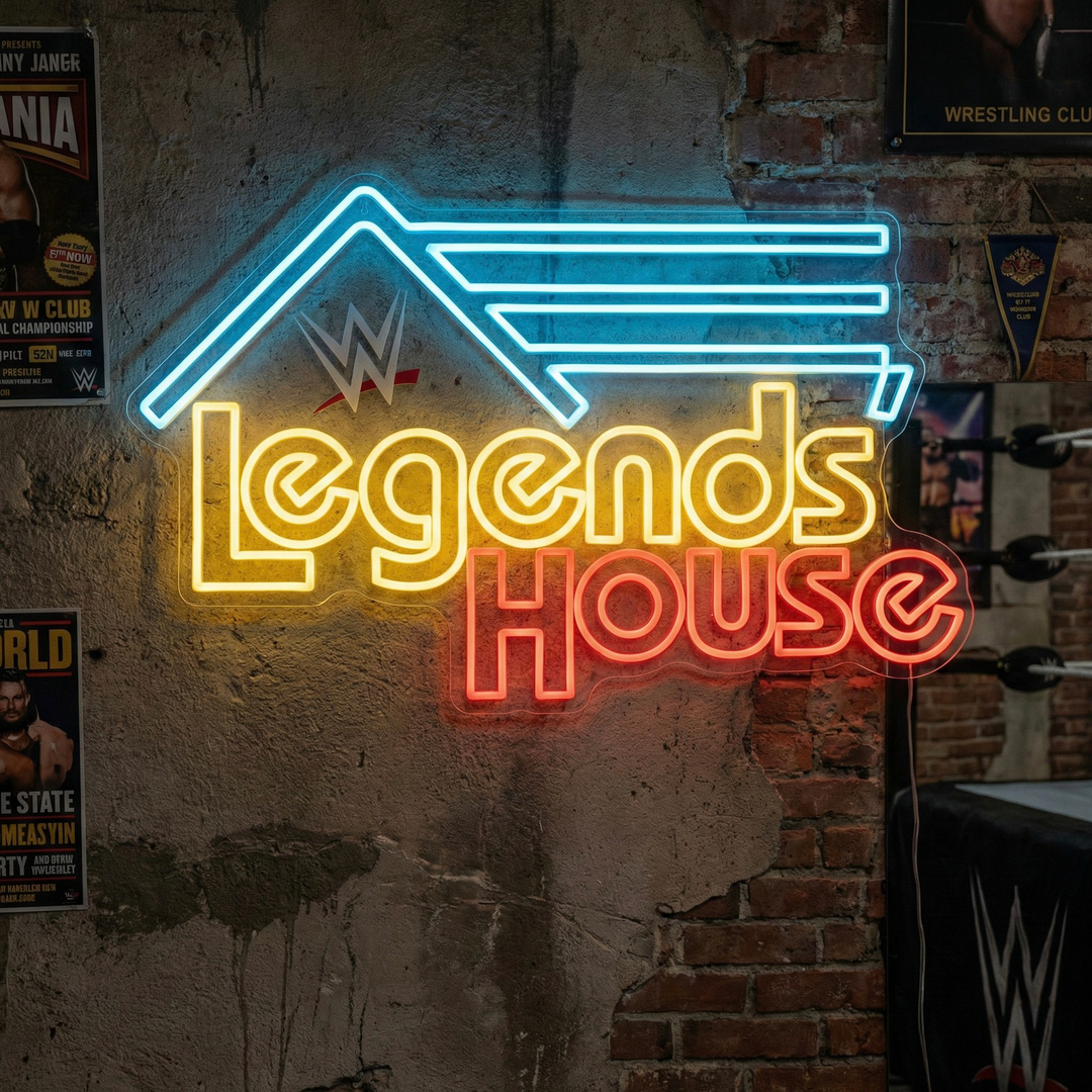 "Wwe Legends House" Neon Sign