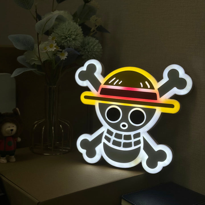 "One Piece" Neon Like Sign