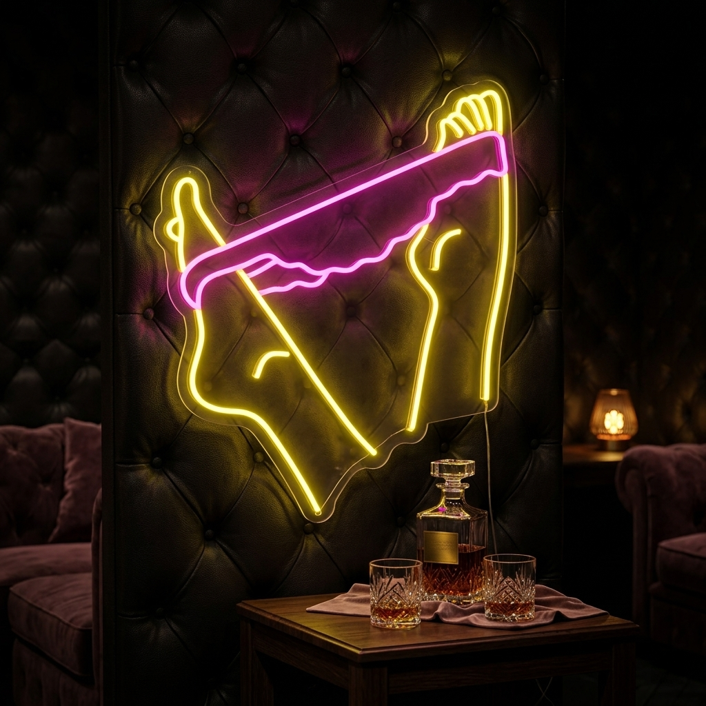 Aesthetic Female Body Neon Sign, Sexy Girl Neon Sign, Night Club Neon Sign, Man Cave Neon Sign neon sign product image