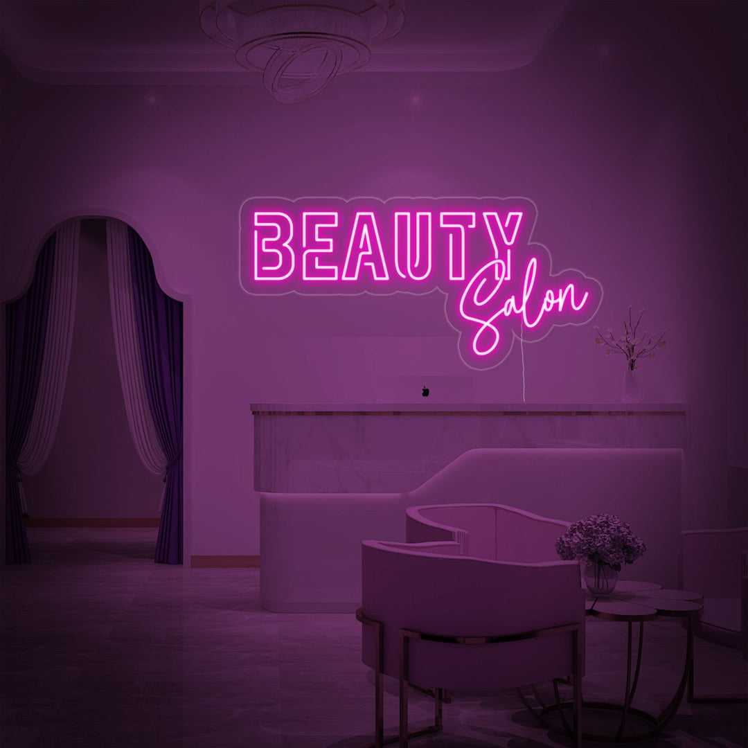 "Beauty Salon" Neon Sign
