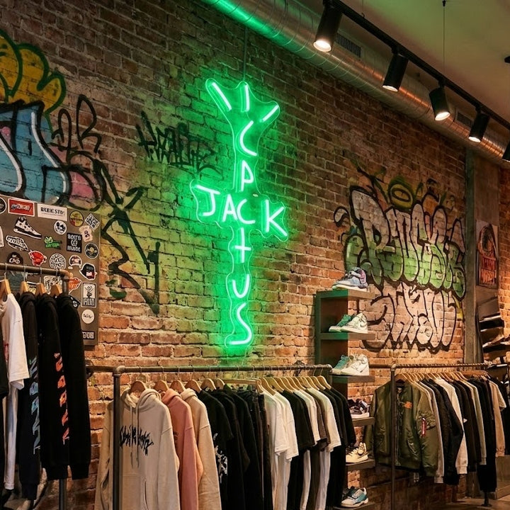 "Cactus Jack" Neon Sign