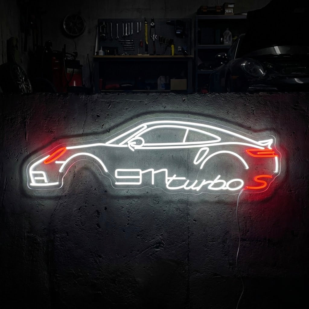 High Performance Sports Car Neon Sign