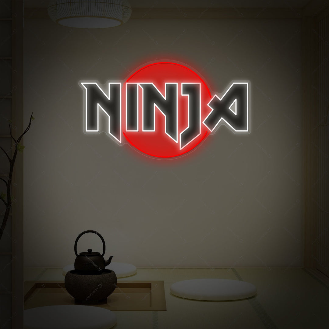 Ninja Neon Sign, Japanese Neon Light