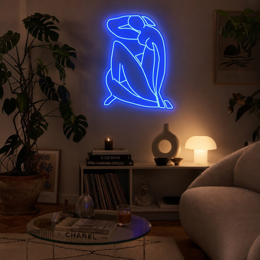 Henri Matisse - Nude Girl Neon Sign, Masterpiece Neon Sign neon sign product image