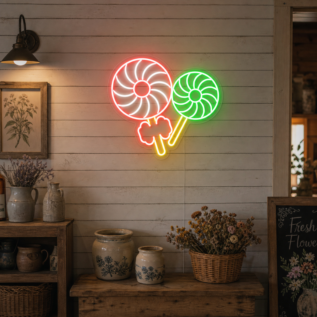"Windmill" Neon Sign