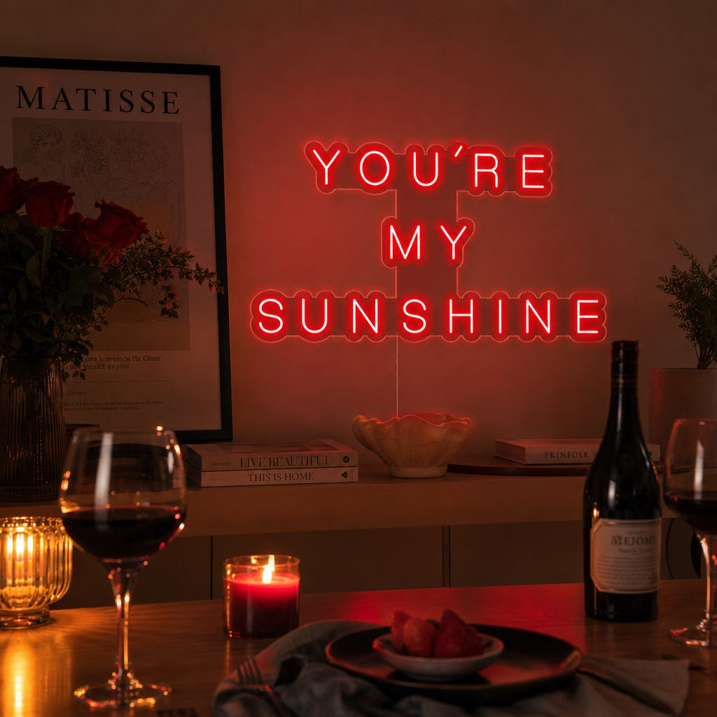 "You Are My Sunshine" Neon Sign neon sign product image