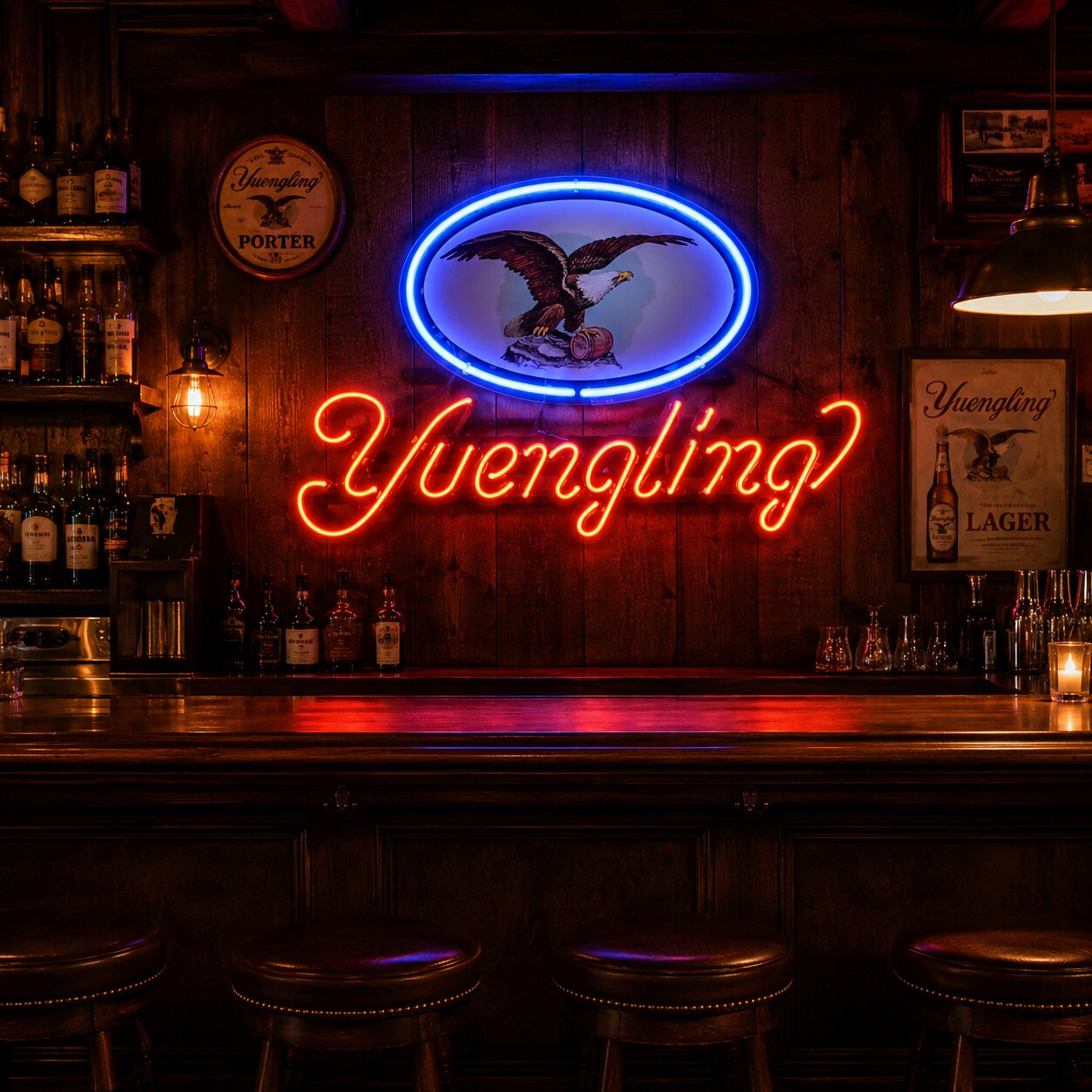 "Yuengling" Neon Sign, Yuengling Beer Neon Sign, Yuengling Bar Neon Sign neon sign product image