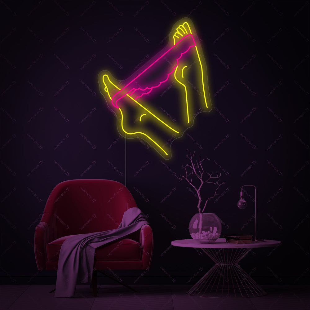Aesthetic Female Body Neon Sign, Sexy Girl Neon Sign, Night Club Neon Sign, Man Cave Neon Sign neon sign design image
