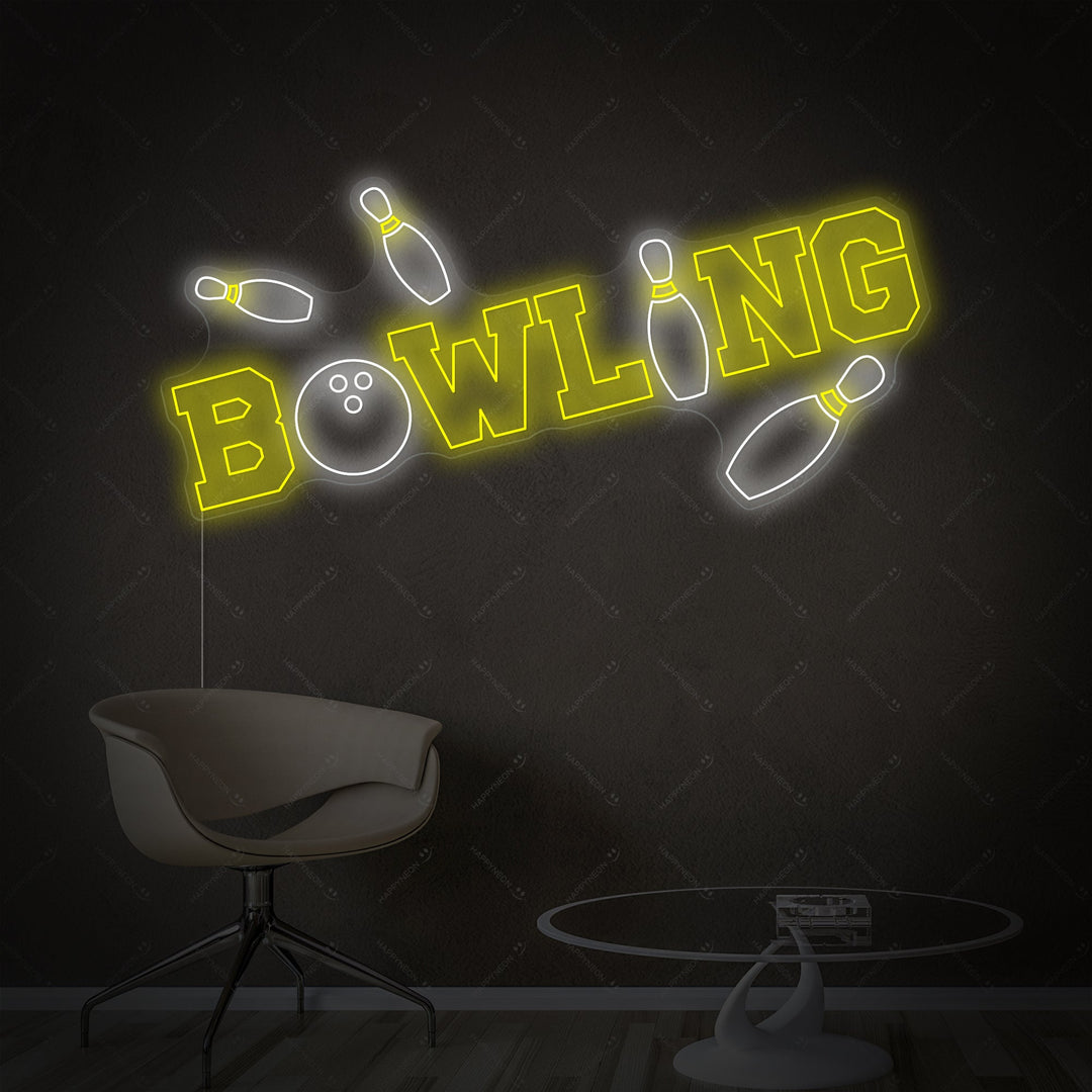 "Bowling" Neon Sign