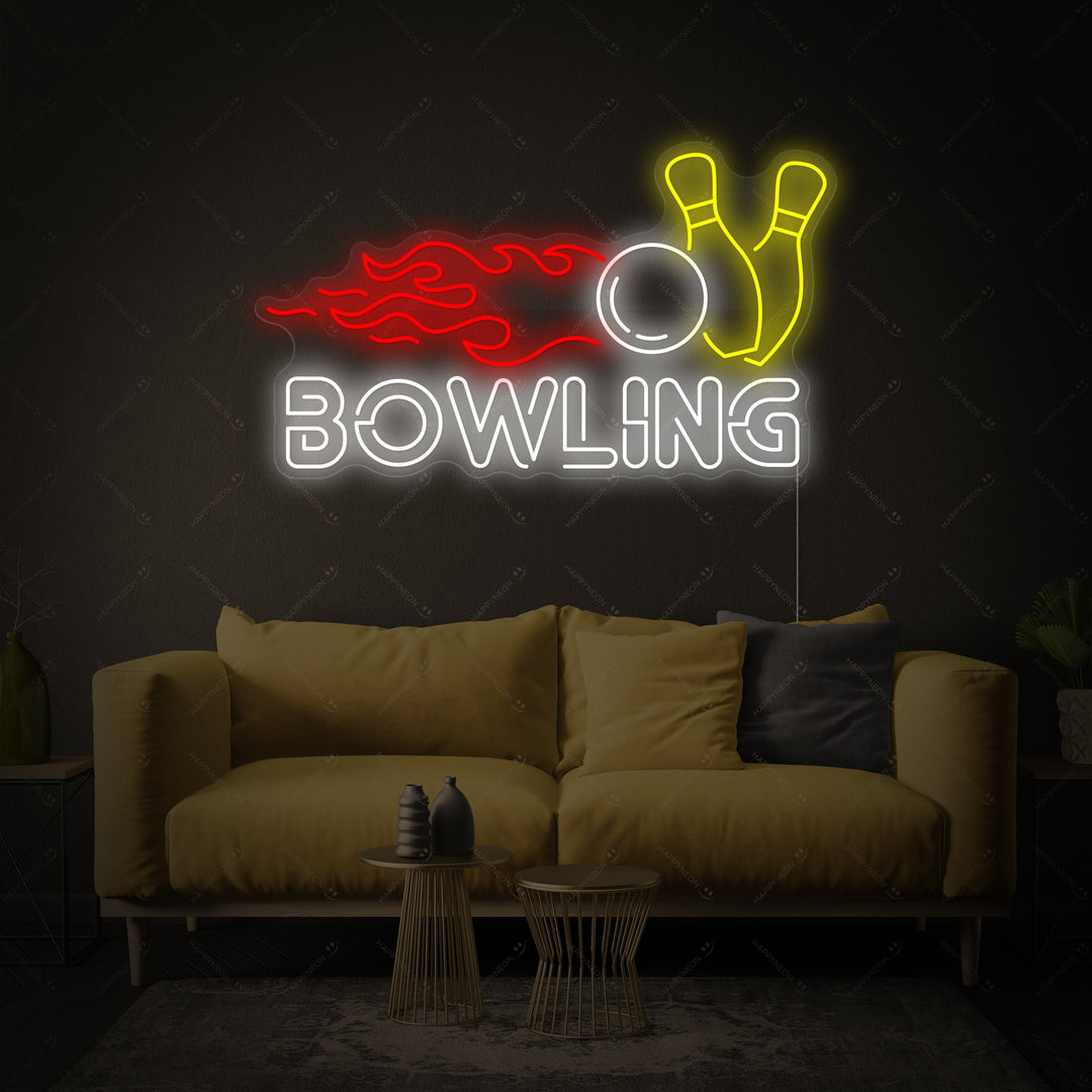 "Bowling" Neon Sign