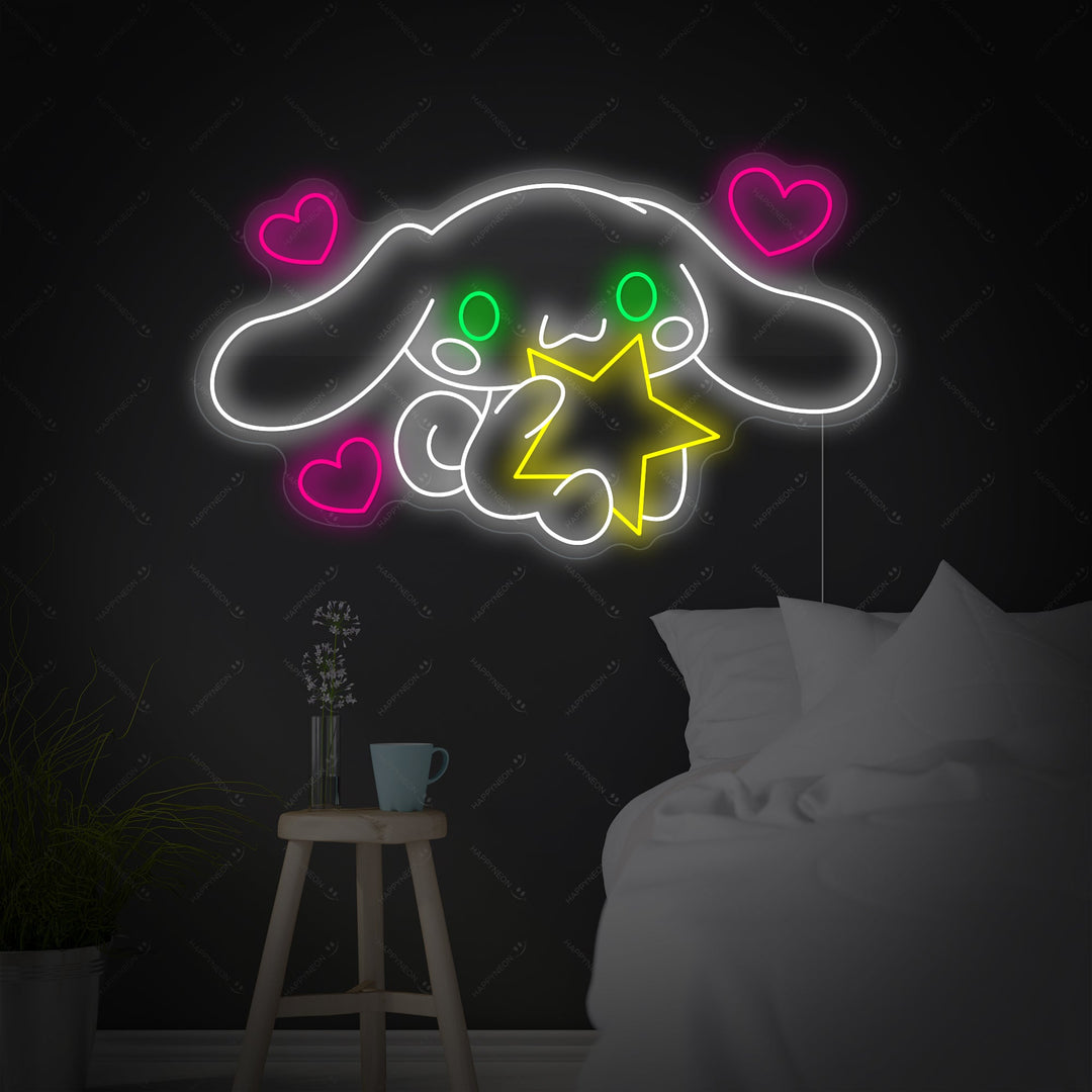 "Cinnamoroll Anime" Neon Sign