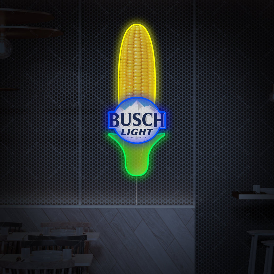 "Corn Beer Logo" Neon Sign