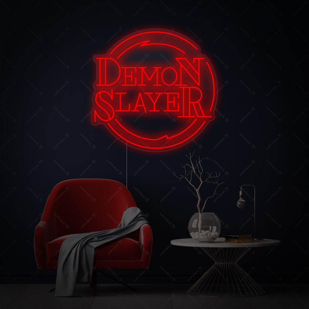 "Demon Slayer" Neon Sign