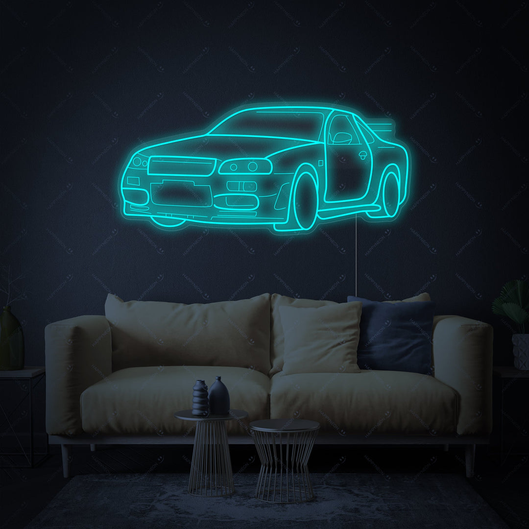 "GTR Car" Neon Sign