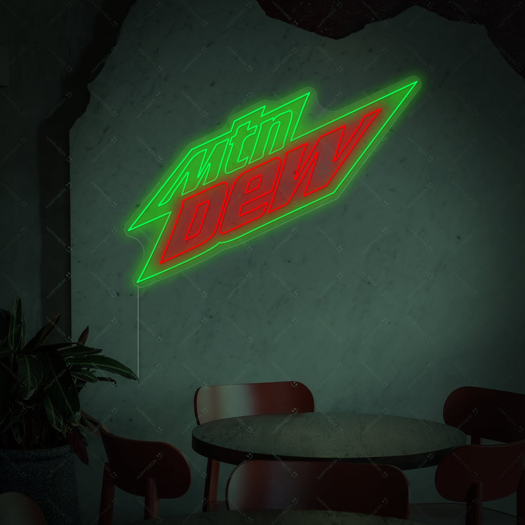 "Mountain Dew" Neon Sign