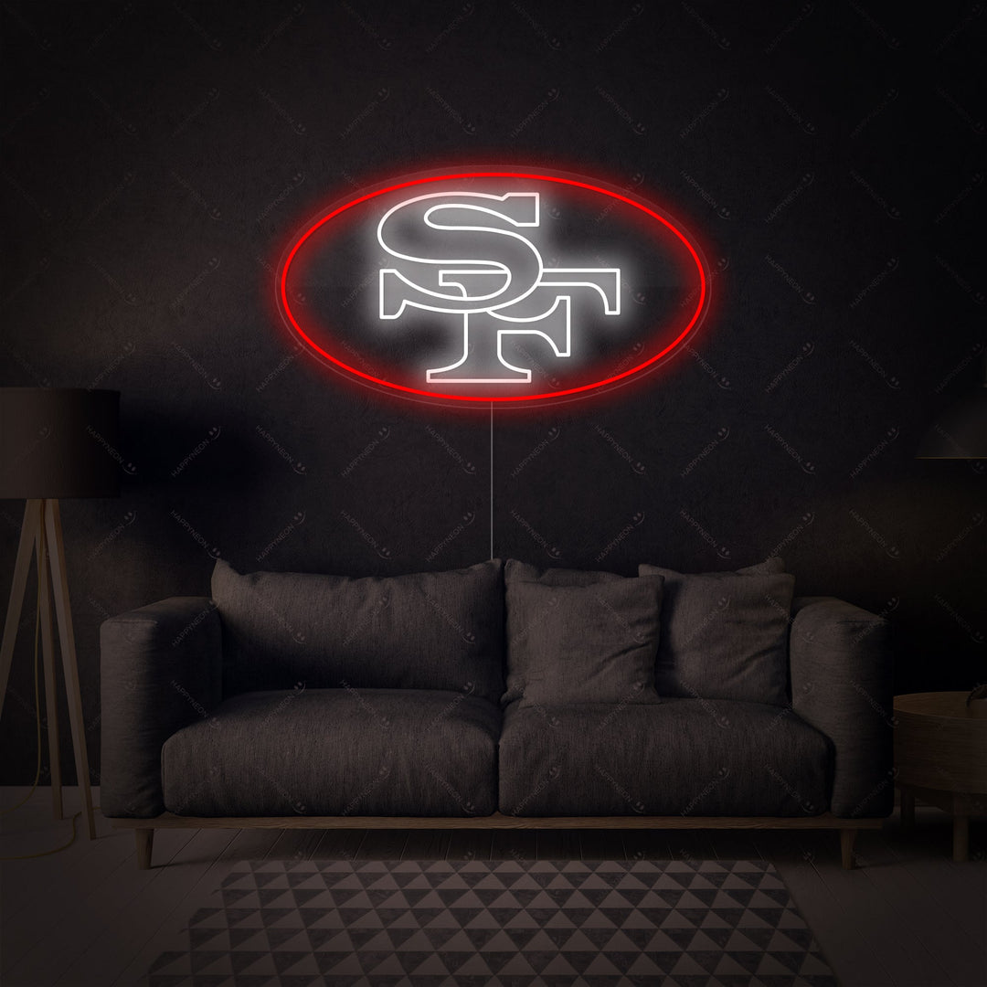 "Nfl Sf 49ers" Neon Sign