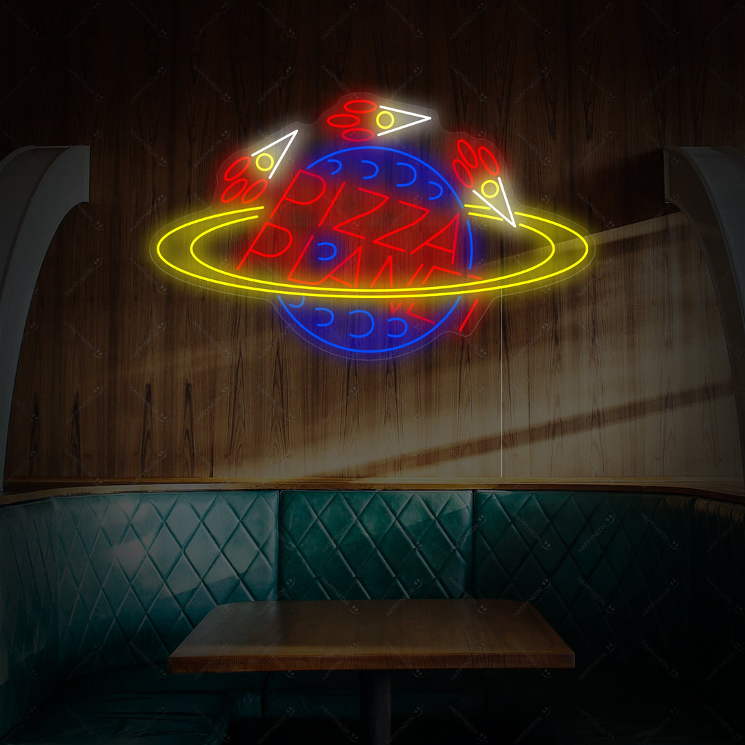 "Pizza Planet" Neon Sign