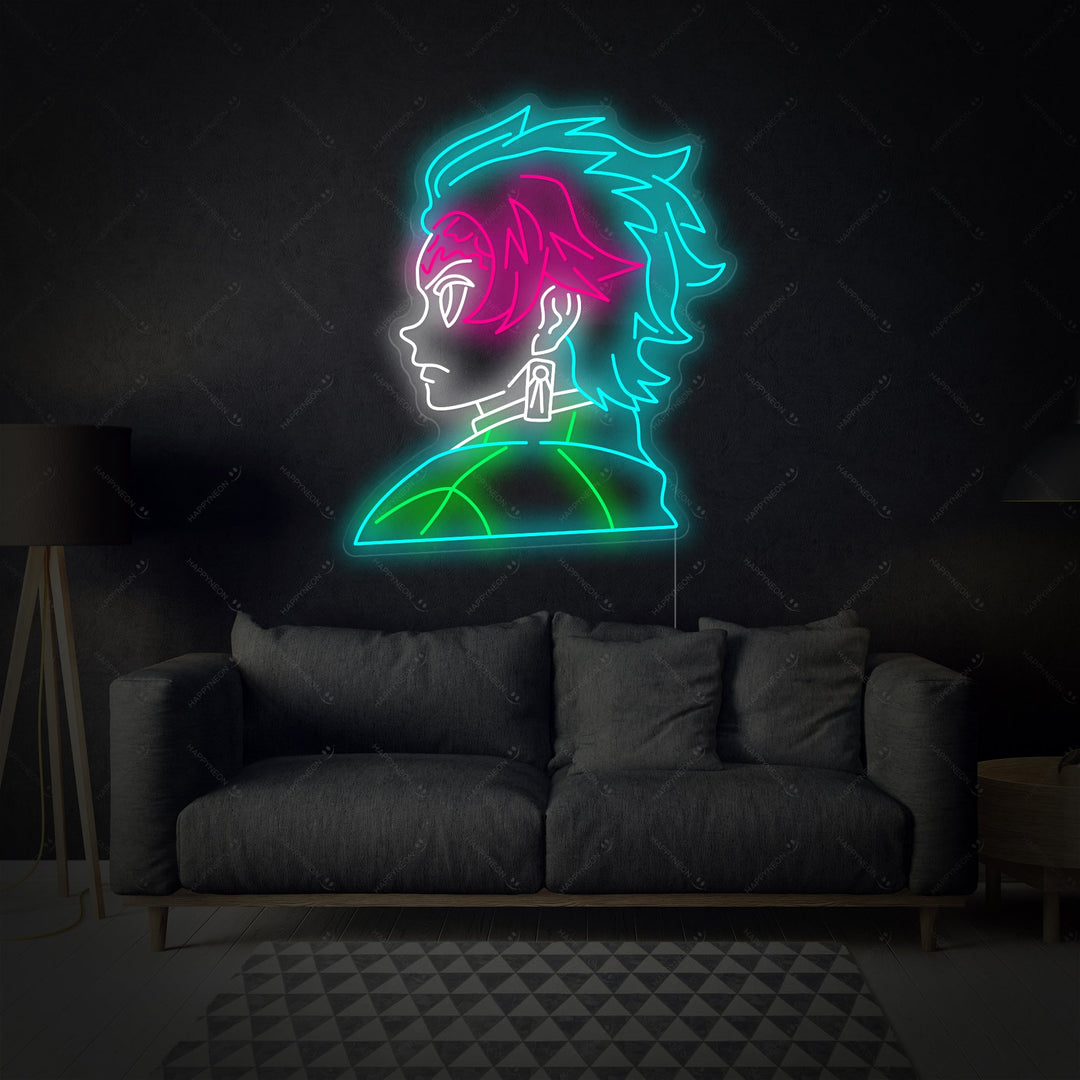 "Tanjiro" Neon Sign