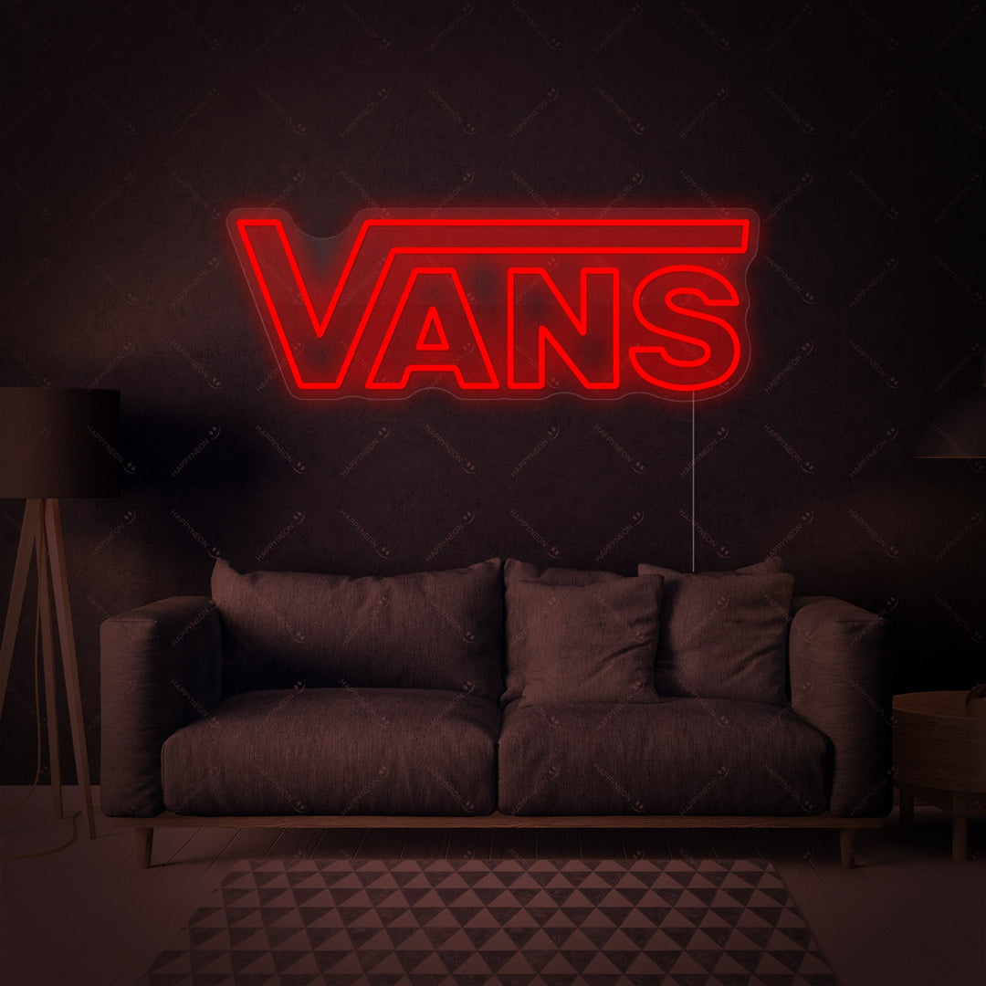 "Vans" Neon Sign