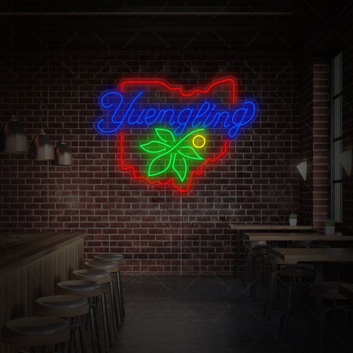 "Yuengling Ohio" Neon Sign
