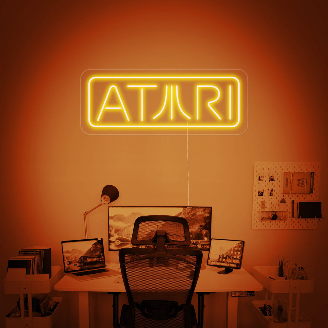 "ATARI, ATARI Room Decor" Neon Sign