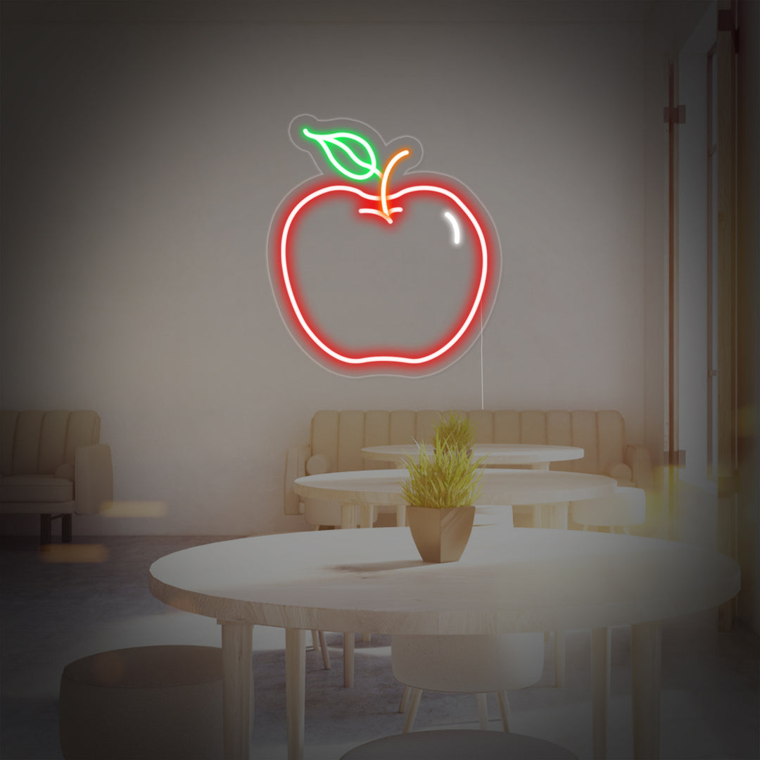 "Apple" Neon Sign