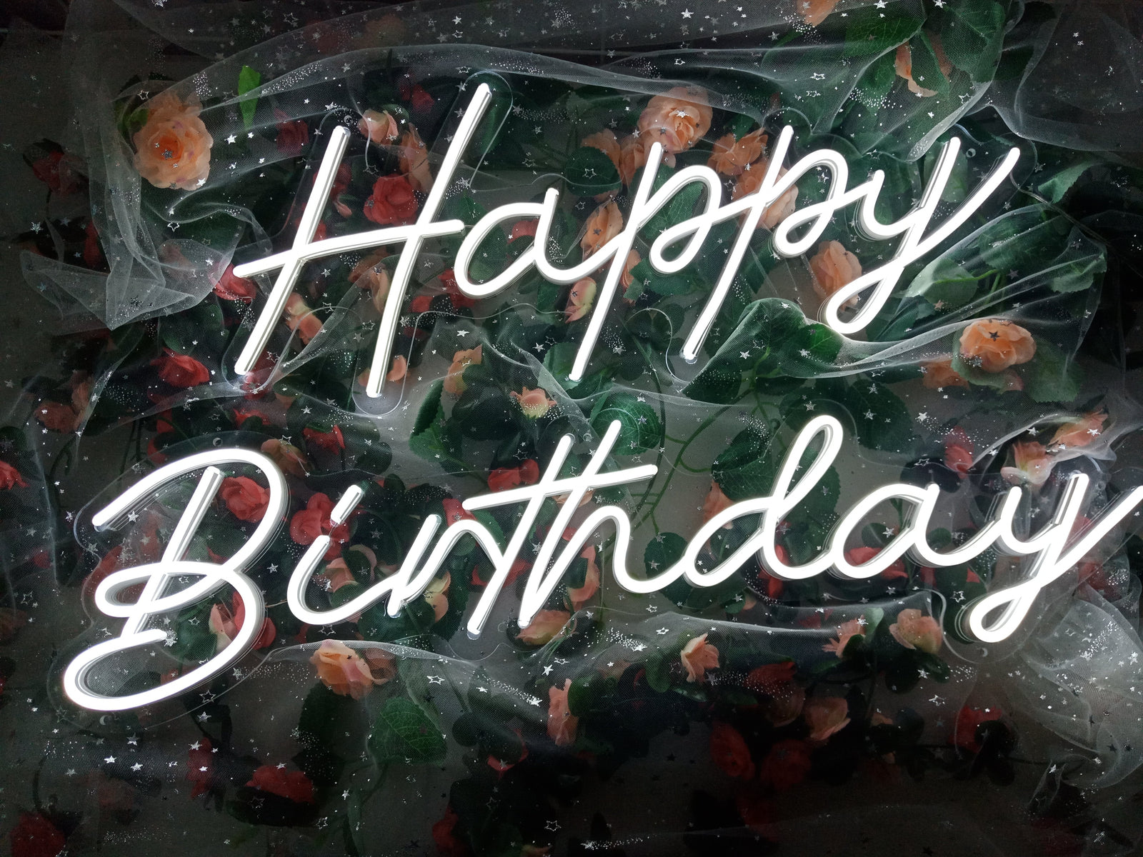 Happy Birthday LED Neon Sign (3 in stock) neon sign design image